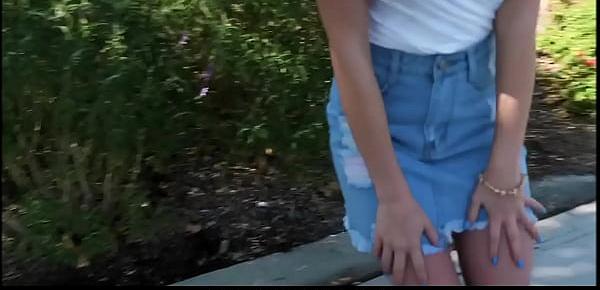  Teen Stepsister Jewelz Blu Creamy Orgasm For Stepbrother Controlling A Pocket Rocket POV